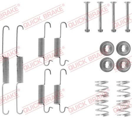 QUICK BRAKE Lisakomplekt, Piduriklotsid 105-0570